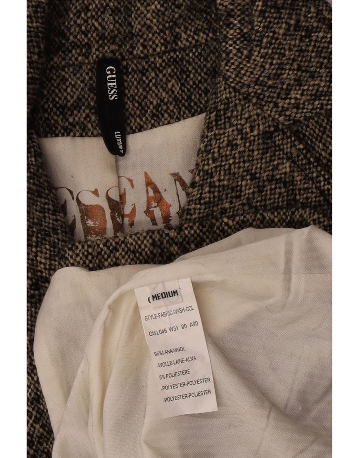 Γυναικείο πανωφόρι Guess UK 12 Μαλλί με μέτριο γκρι λείανση
