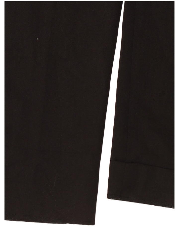 Zara Γυναικείο Slim Παντελόνι Chino Μεγάλο W34 L30 Μαύρο