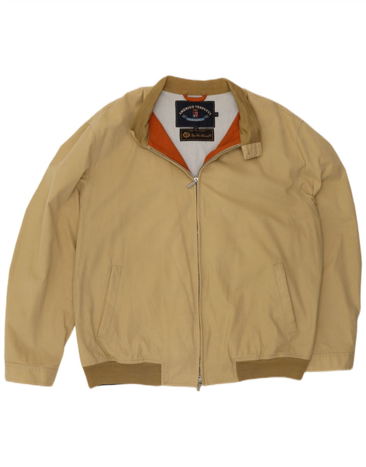 Ανδρικό μπουφάν Amerigo Vespucci Bomber UK 44 2XL Beige Polyester