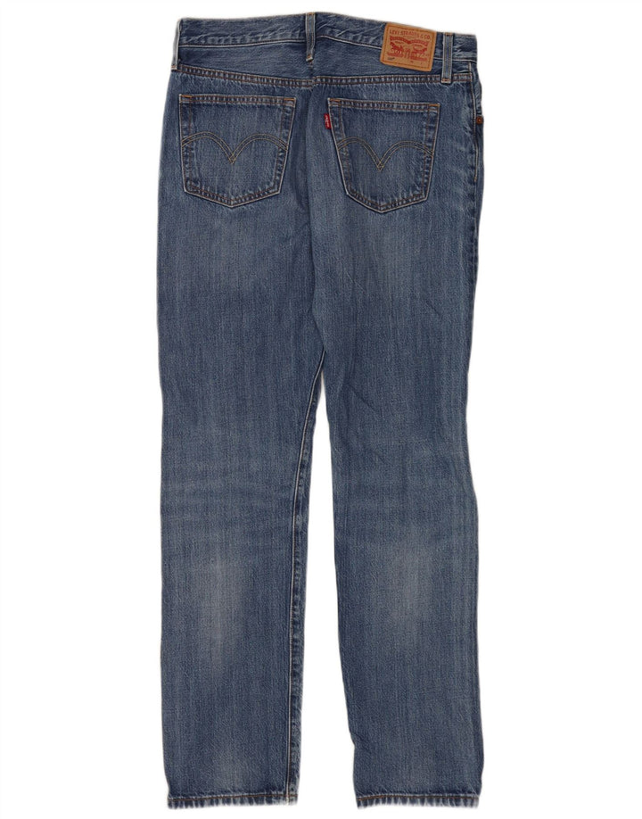 Γυναικείο τζιν ίσιο Levi's W29 L32 Μπλε βαμβακερό