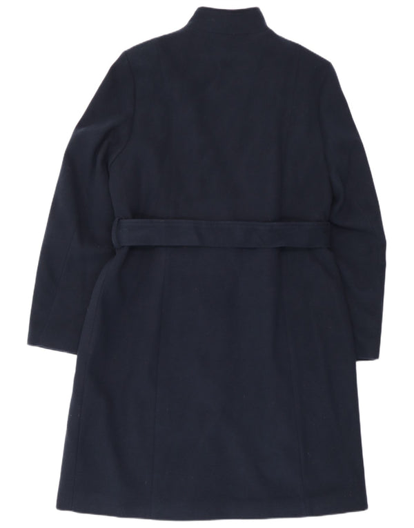 Marks & Spencer Γυναικείο Πανωφόρι UK 16 Large Navy Blue Polyester