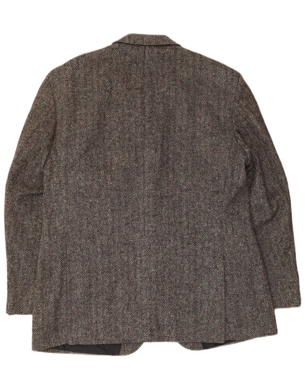 Marks & Spencer Ανδρικό μπλέιζερ με 2 κουμπιά μπουφάν UK 38 Medium Grey Ψαροκόκκαλο