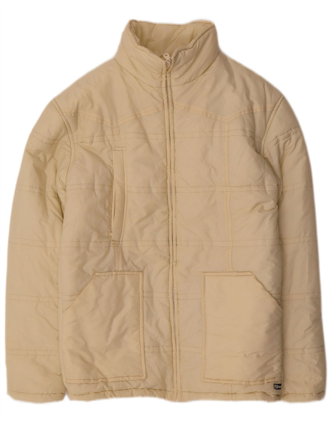 Γυναικείο μπουφάν LOTTO UK 14 Medium Yellow Nylon