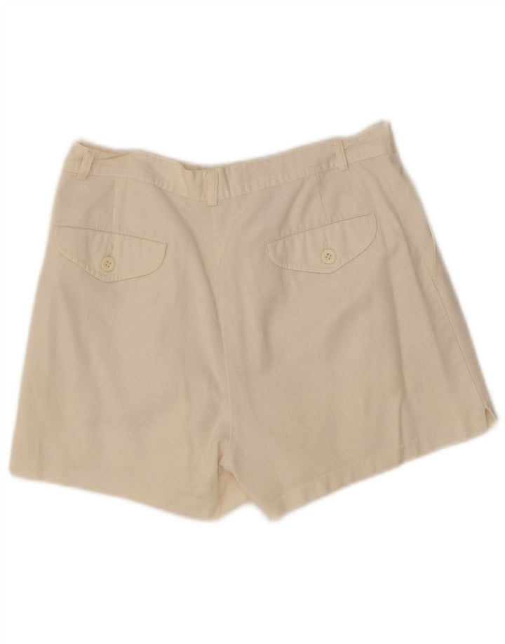 Sergio Tacchini Ανδρικό σορτς Chino IT 46 Small W28 Λευκό