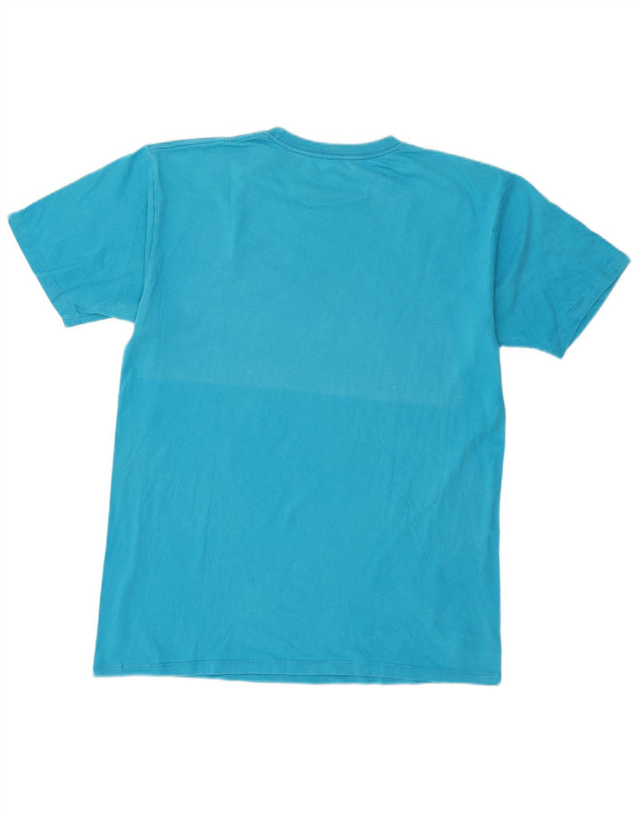 Ανδρικό γραφικό T-Shirt Vans Top μεγάλο μπλε βαμβακερό