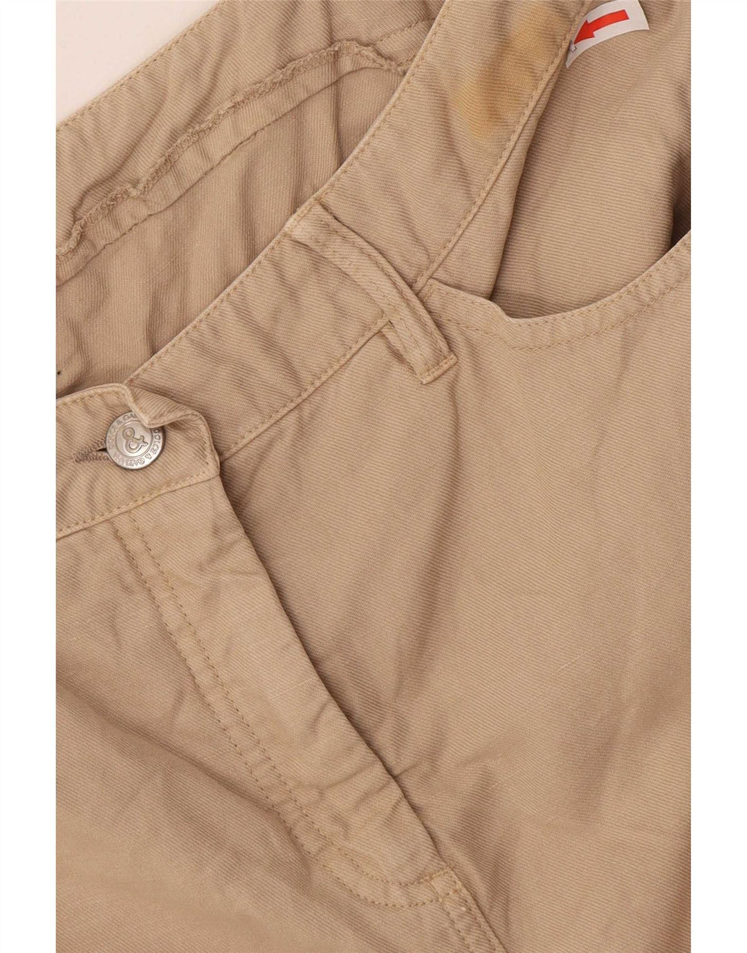 Dolce & Gabbana Γυναικεία ίσια φούστα IT 44 Medium W34 Beige βαμβακερή