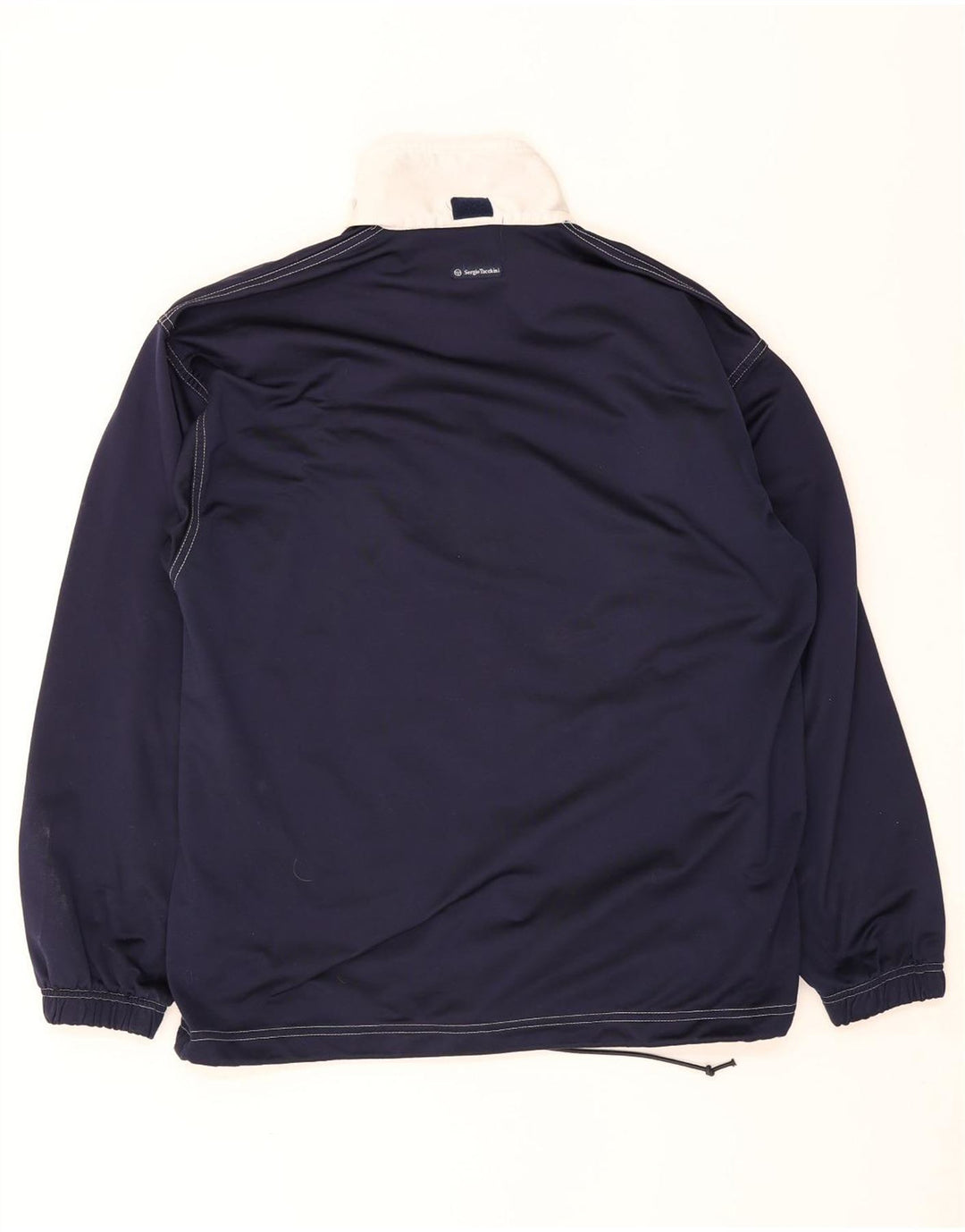 Ανδρική αθλητική φόρμα Sergio Tacchini Top Jacket Medium Navy Blue Colourblock