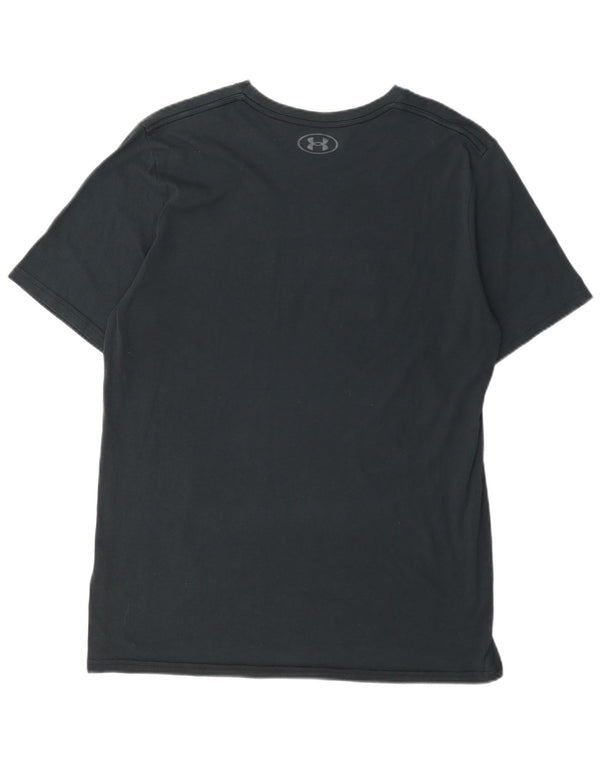 Under Armour Mens Heat Gear Graphic T-Shirt Top Large Black