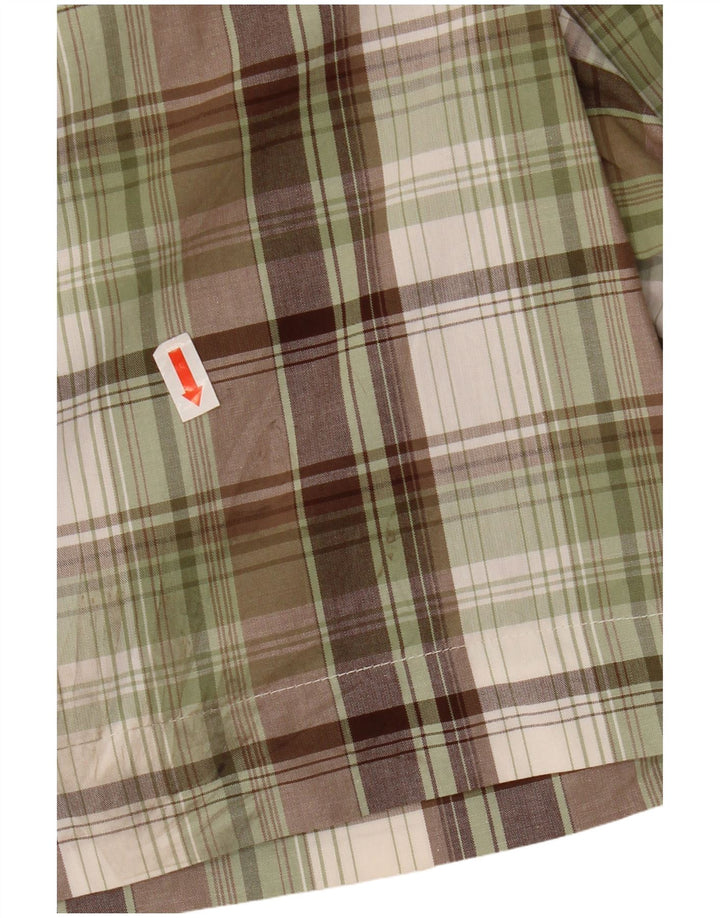 IZOD Γυναικείο Σορτς Chino US 8 Medium W32 Χακί Check Cotton