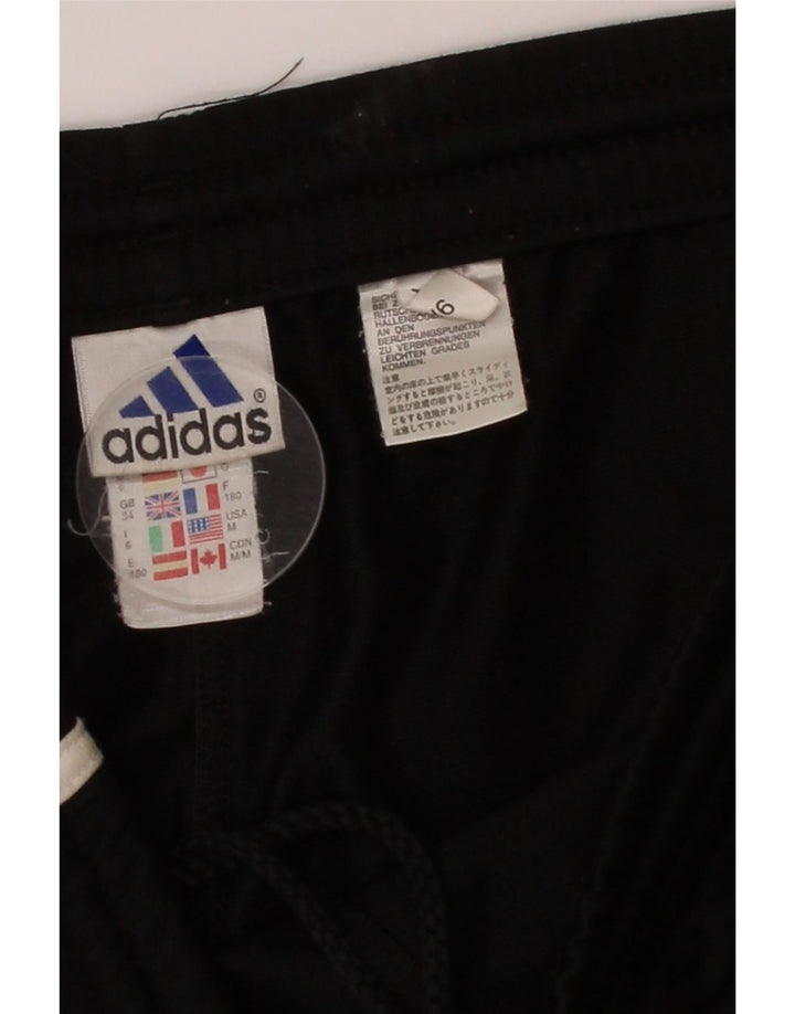 ADIDAS Mens Tracksuit Trousers Large  Black Polyester Vintage Adidas and Second-Hand Adidas from Messina Hembry 