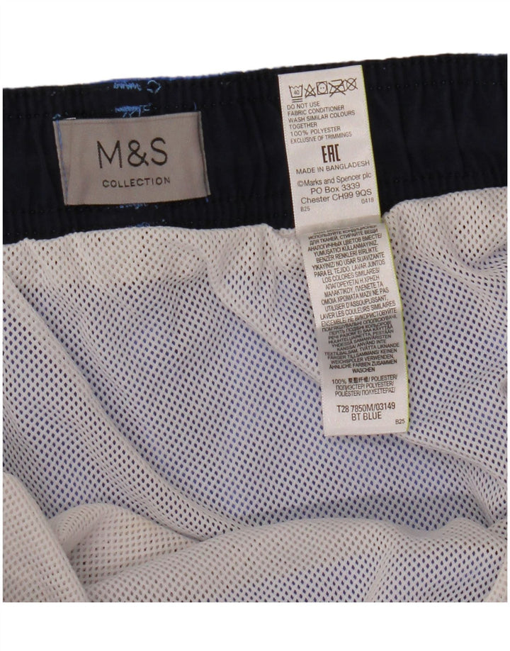 Ανδρικό σορτς κολύμβησης Marks & Spencer 3XL μπλε πολυεστέρα