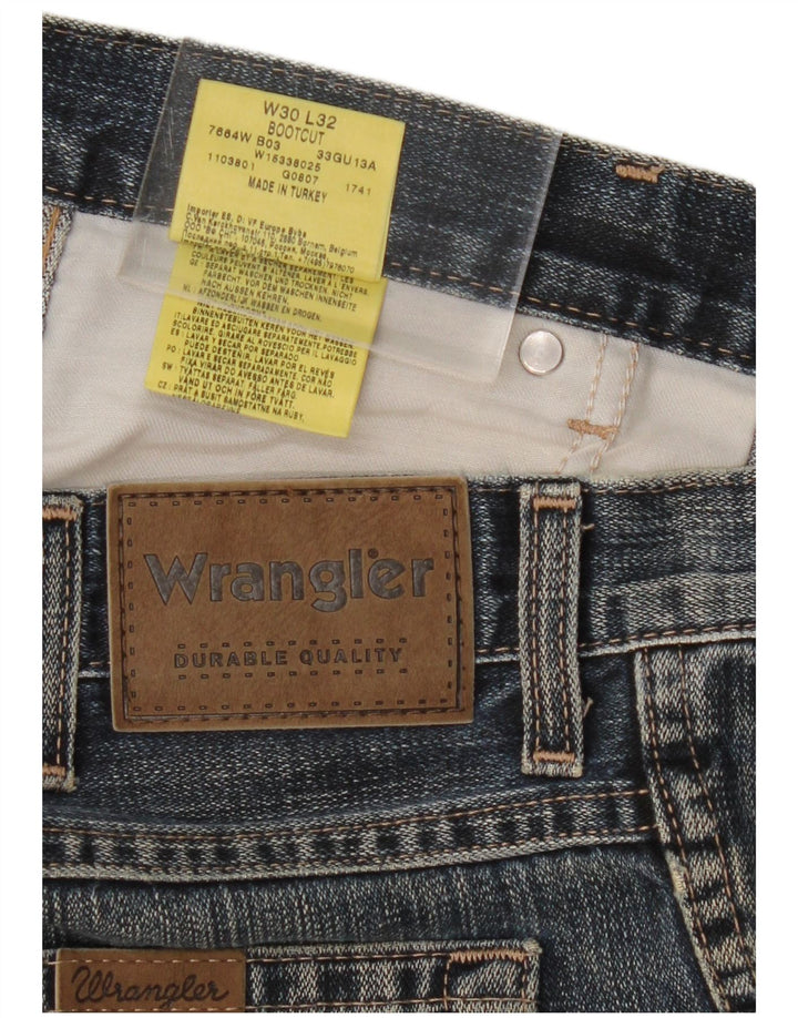 Ανδρικό τζιν Wrangler Bootcut W30 L32 Μπλε βαμβακερό