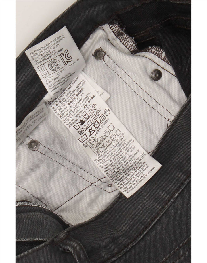 Ανδρικό τζιν Levi's Slim W34 L32 Γκρι βαμβακερό