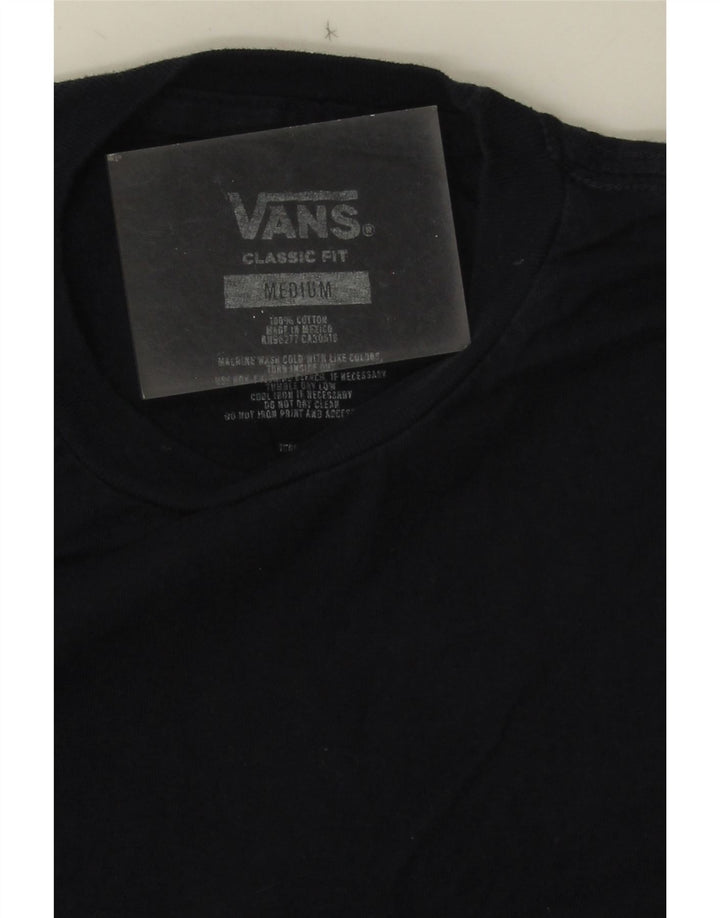 Ανδρικό γραφικό μπλουζάκι Vans Classic Fit Top μεσαίο μπλε ναυτικό βαμβακερό