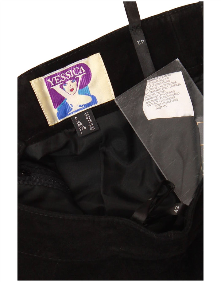 YESSICA Γυναικεία Pencil Φούστα UK 16 Large W30 Black Acetate