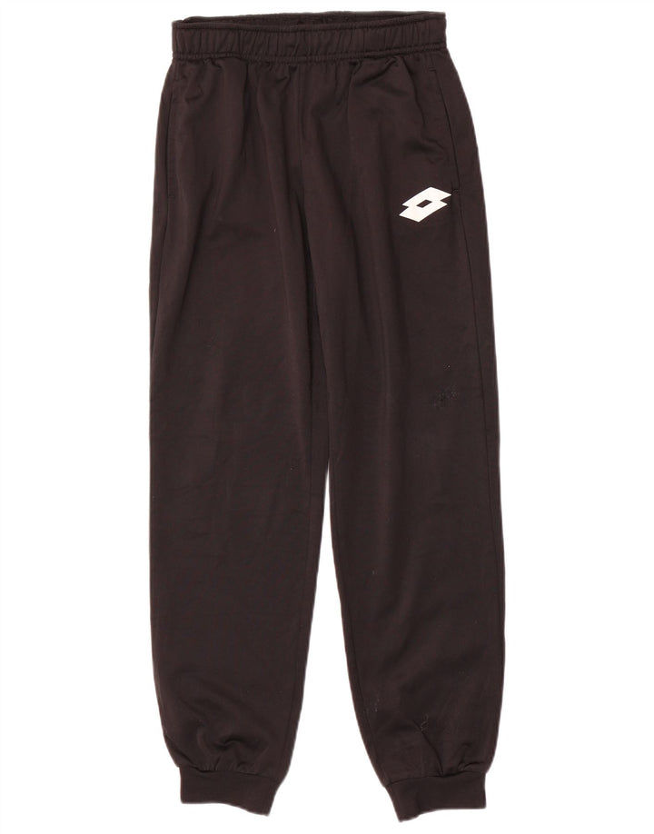 Γυναικεία αθλητική φόρμα LOTTO Παντελόνι Joggers UK 12 Medium Μαύρο Πολυεστέρας