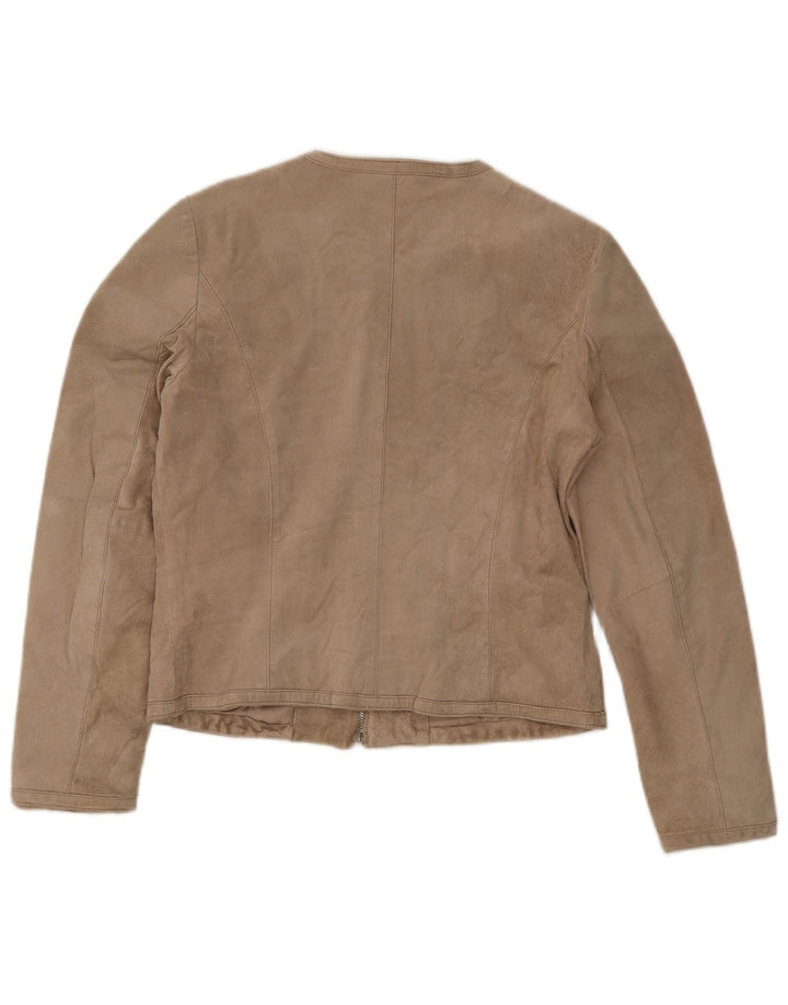 Conbipel Γυναικείο Suede Jacket IT 46 Large Beige Leather