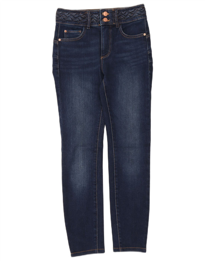 GUESS Womens High Rise Skinny Jeans W26 L28 Blue Polyester
