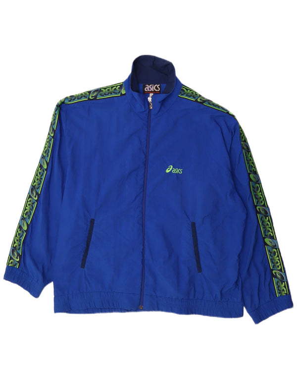 Ανδρική αθλητική φόρμα γραφικών Asics Top Jacket IT 50 Medium Blue Colourblock