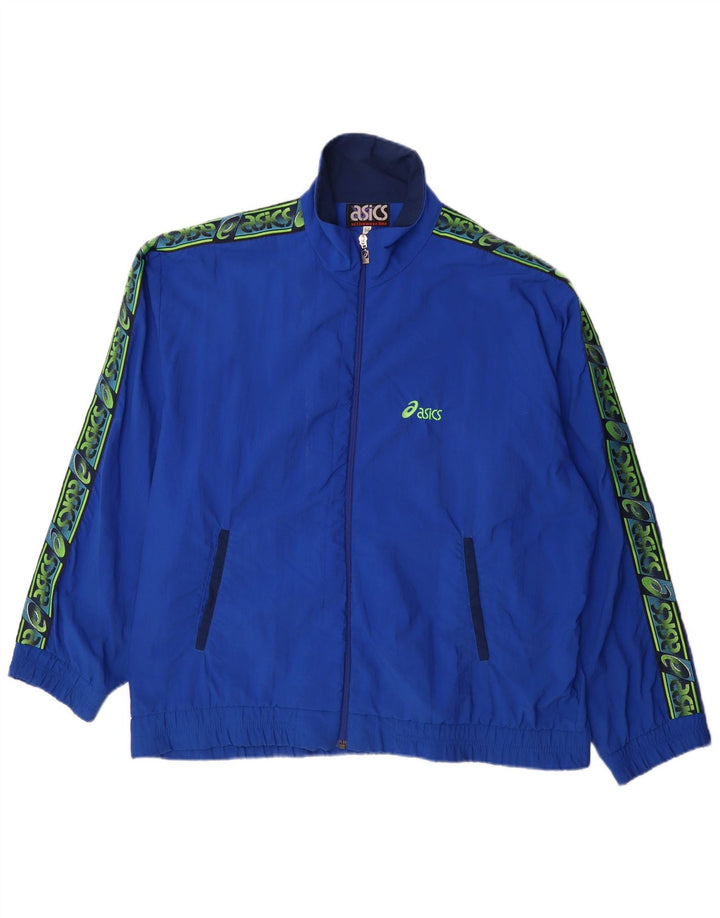 Ανδρική αθλητική φόρμα γραφικών Asics Top Jacket IT 50 Medium Blue Colourblock