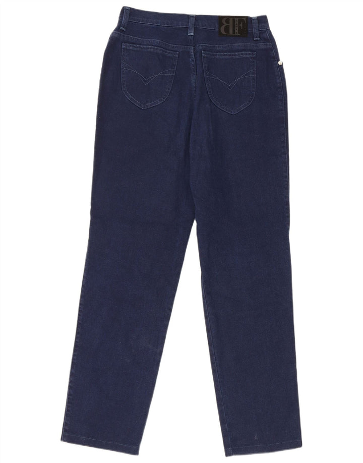 Μπλε και γυναικείο ψηλό ίσιο τζιν IT 44 Medium W28 L29 Navy Blue