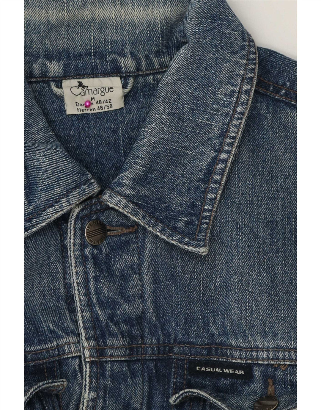 Ανδρικό τζιν μπουφάν Camargue EU 48/50 Medium Blue