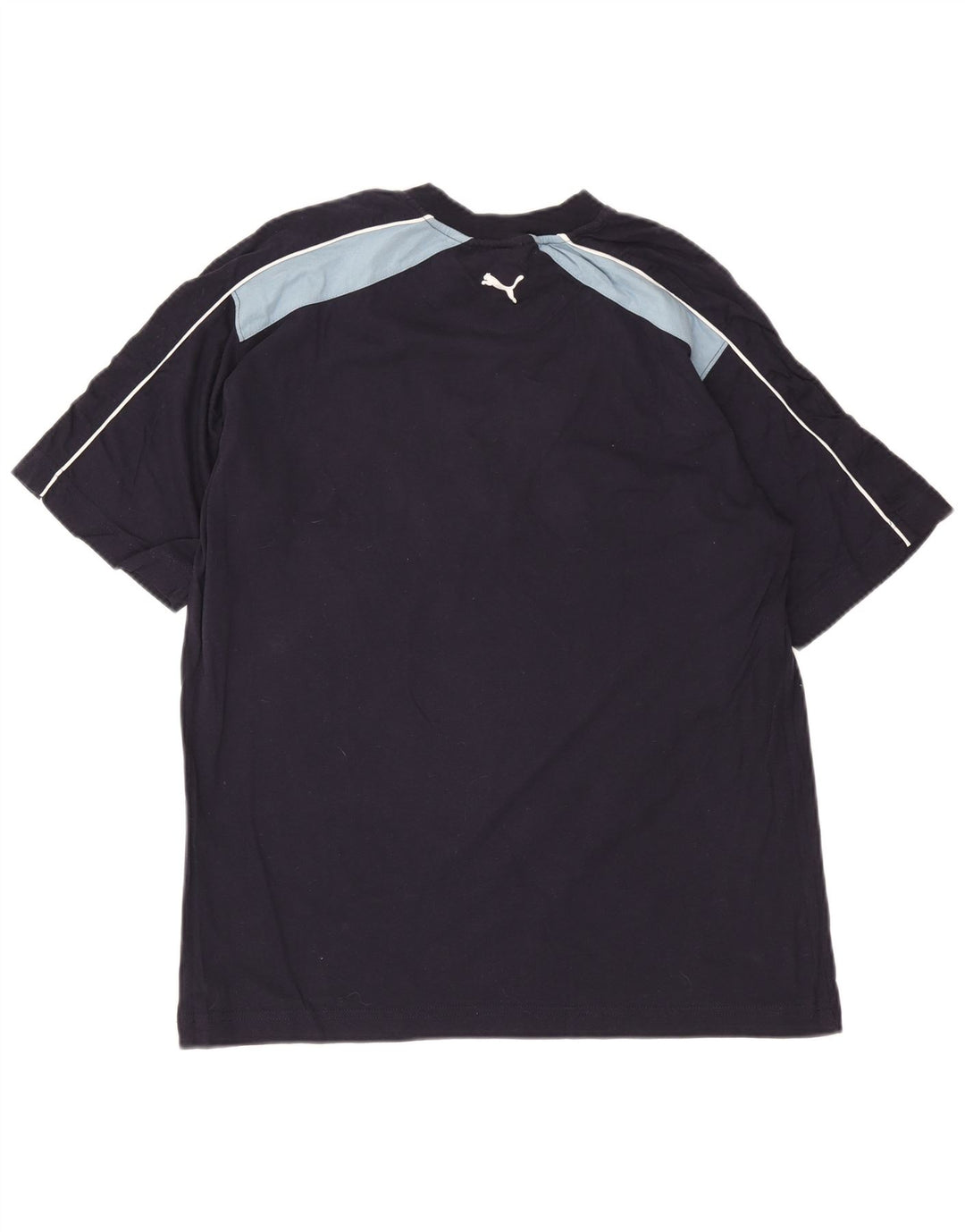 Ανδρικό γραφικό μπλουζάκι Puma Top μεσαίο μπλε ναυτικό, βαμβακερό