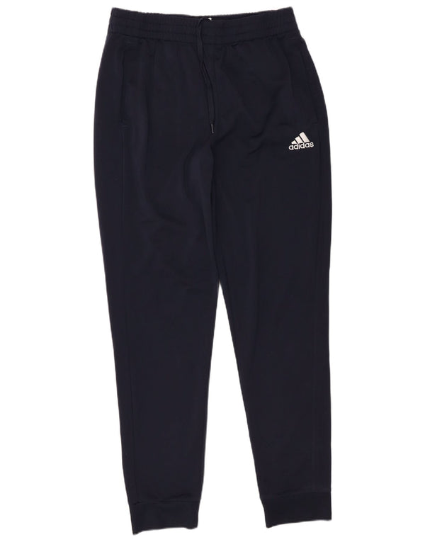 Adidas Mens Tracksuit Trousers Joggers UK 44/46 Large Navy Blue Polyester