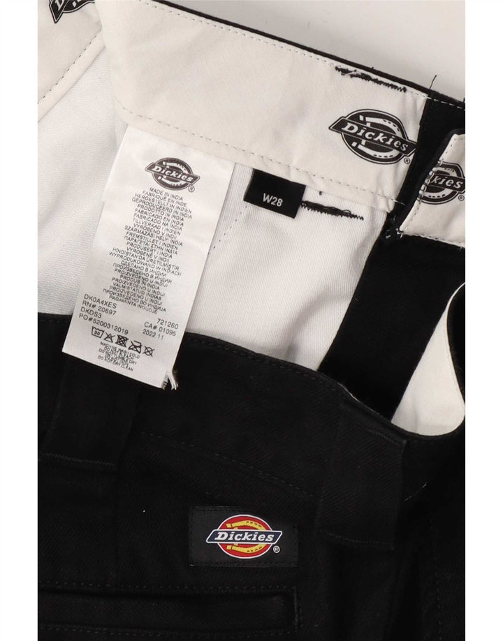 Ανδρικό σορτς Chino Dickies W28 Μικρό μαύρο βαμβακερό