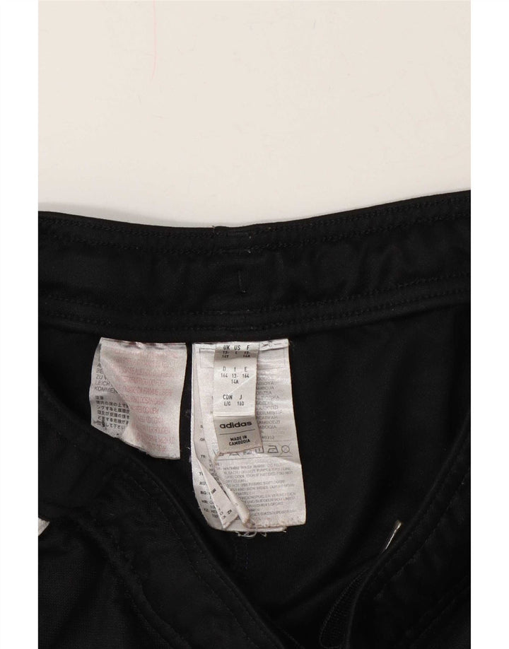 Παντελόνι αθλητικής φόρμας Adidas Boys Regular 13-14 Years Black Polyester
