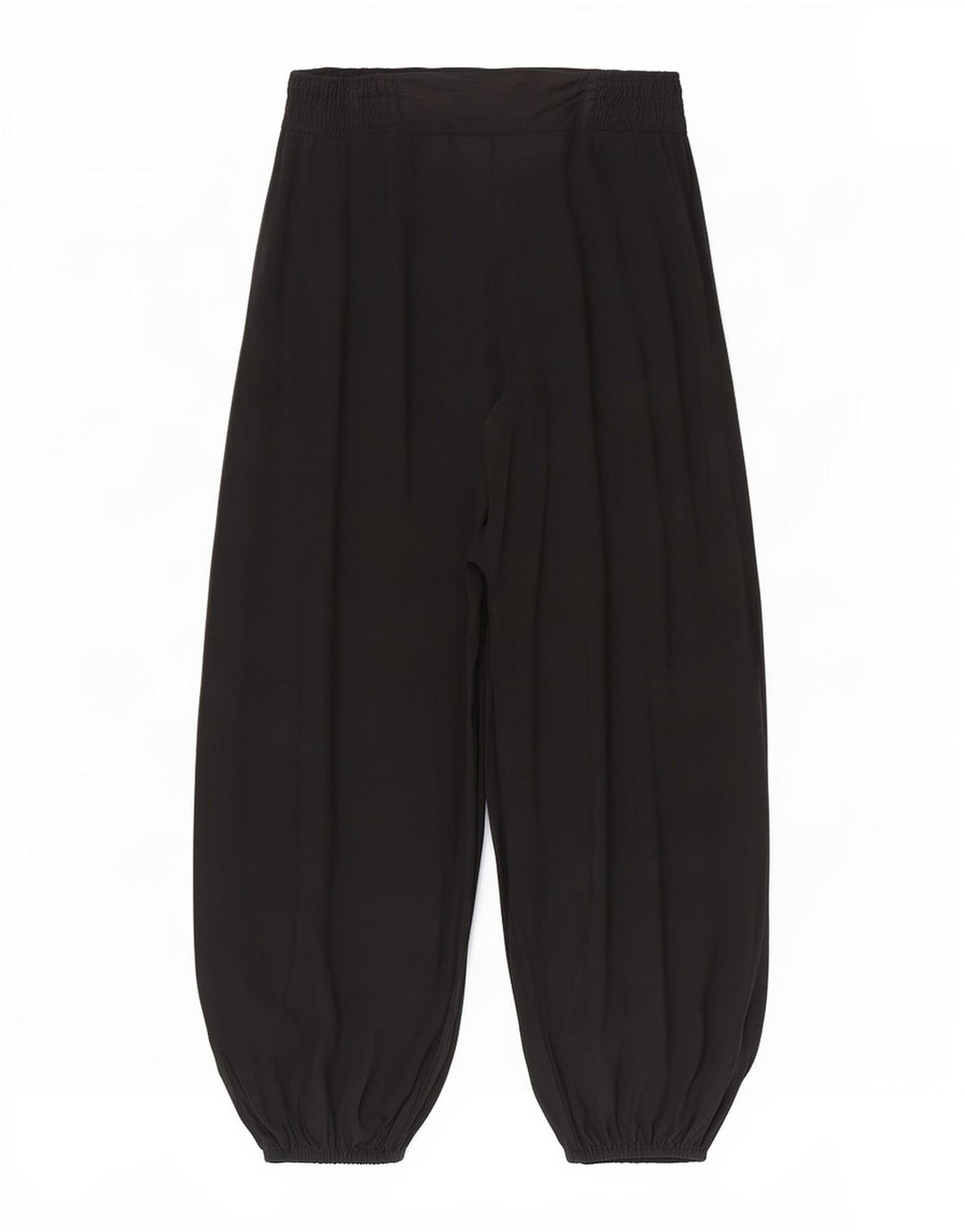 Marks & Spencer Γυναικείο Παντελόνι Harem Medium W28 L26 Μαύρη βισκόζη
