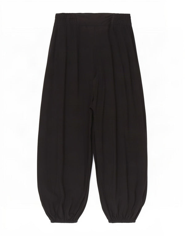 Marks & Spencer Γυναικείο Παντελόνι Harem Medium W28 L26 Μαύρη βισκόζη