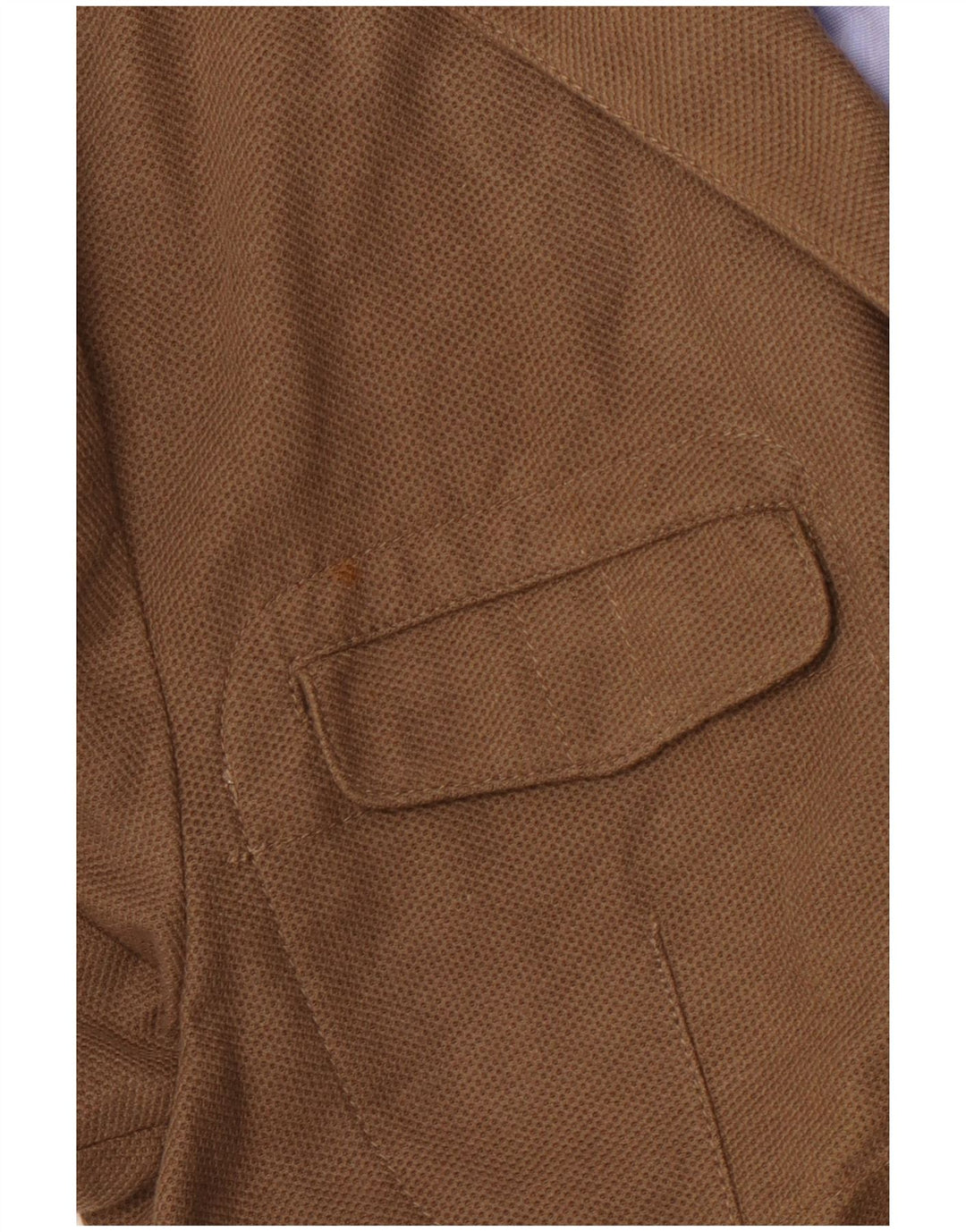 MASSIMO DUTTI Ανδρικό σακάκι 3 κουμπιών UK 40 μεγάλο καφέ βαμβακερό