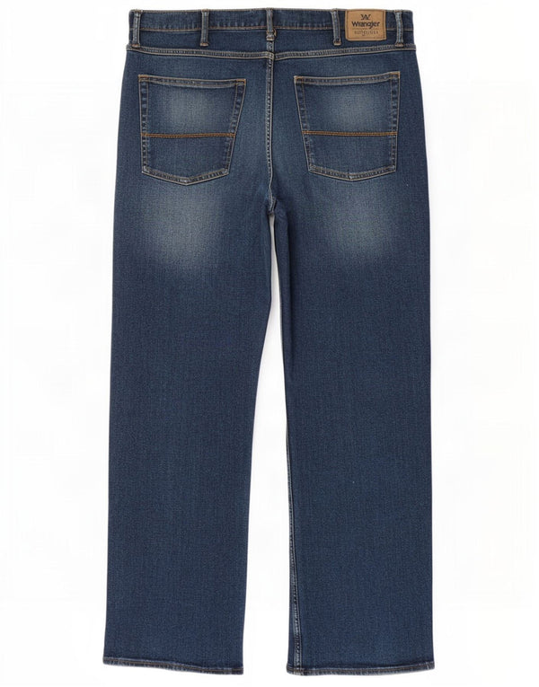Ανδρικό τζιν Wrangler ίσιο W36 L30 Μπλε βαμβακερό
