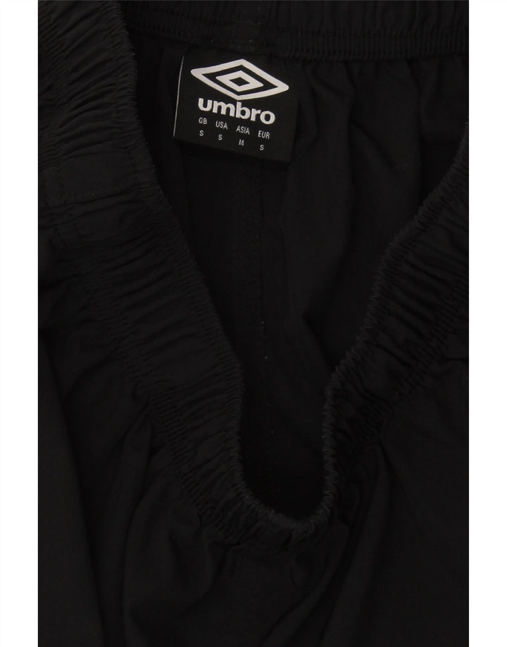 UMBRO Mens Sport Shorts Small  Black Polyester Vintage Umbro and Second-Hand Umbro from Messina Hembry 
