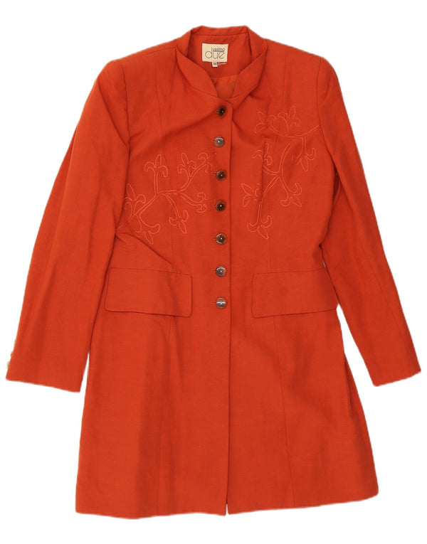 Γυναικείο παλτό Vestino Due EU 38 Medium Orange Paisley Modal