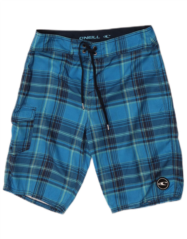 Ανδρικό σορτς κολύμβησης O'Neill Small Blue Check Polyester