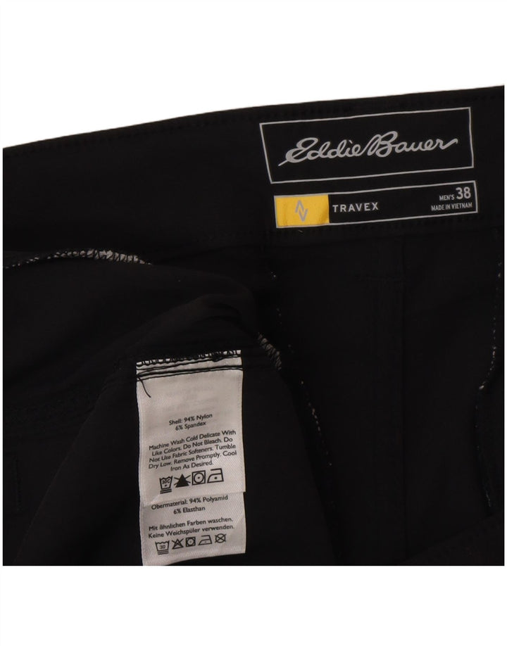 Ανδρικό σορτς Chino Eddie Bauer W38 XL μαύρο νάιλον
