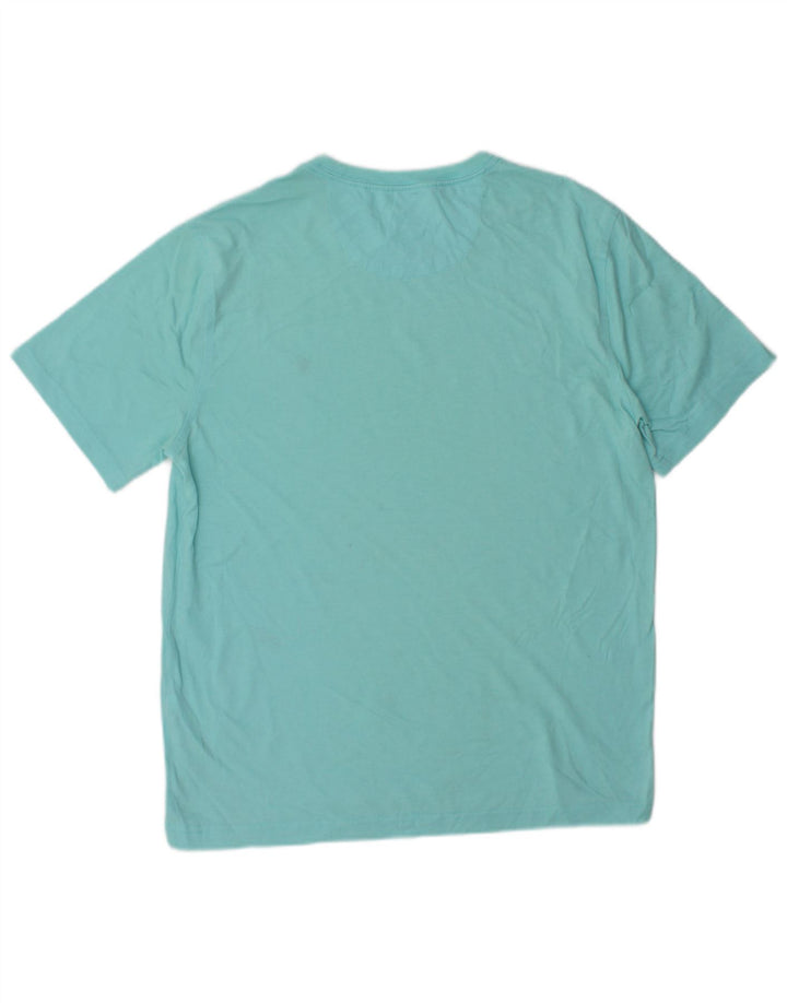 Ανδρικό μπλουζάκι με αλμυρό νερό IZOD Top Small Blue βαμβακερό