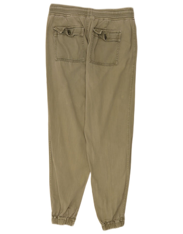 Gap Γυναικείο Joggers Chino Παντελόνι XS W25 L26 Χακί Βαμβακερό