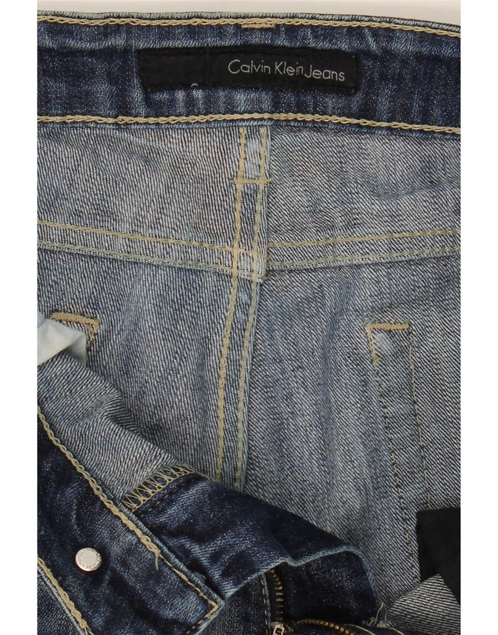 Ανδρικό τζιν ίσιο Calvin Klein W34 L31 Navy Blue