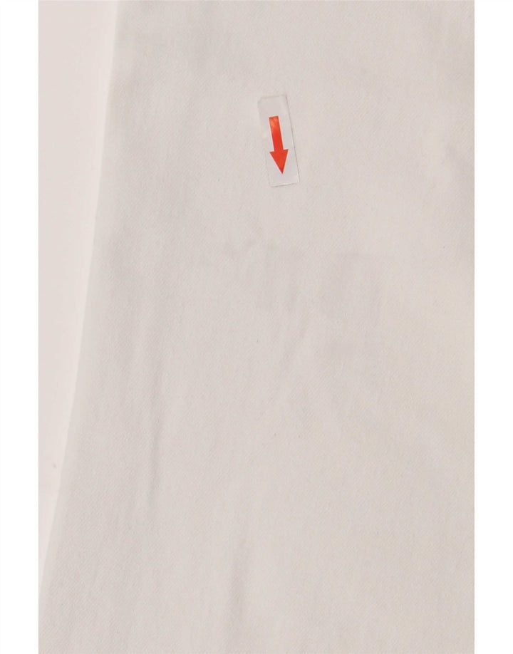 Zara Γυναικείο Τζιν μποτάκι EU 34 2XS W24 L24 Λευκό