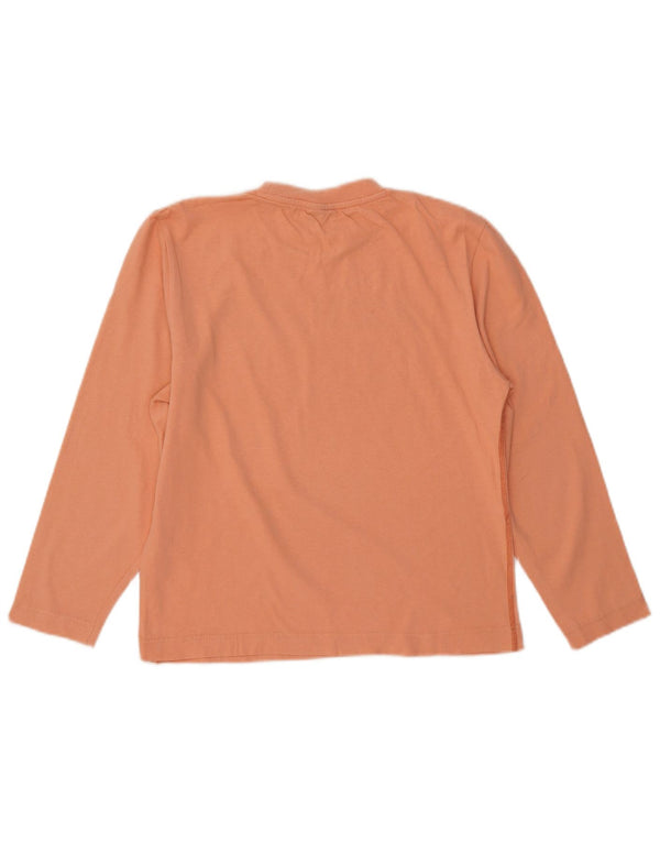 Γυναικείο γραφικό τοπ LEE μακρυμάνικο UK 12 Medium Orange
