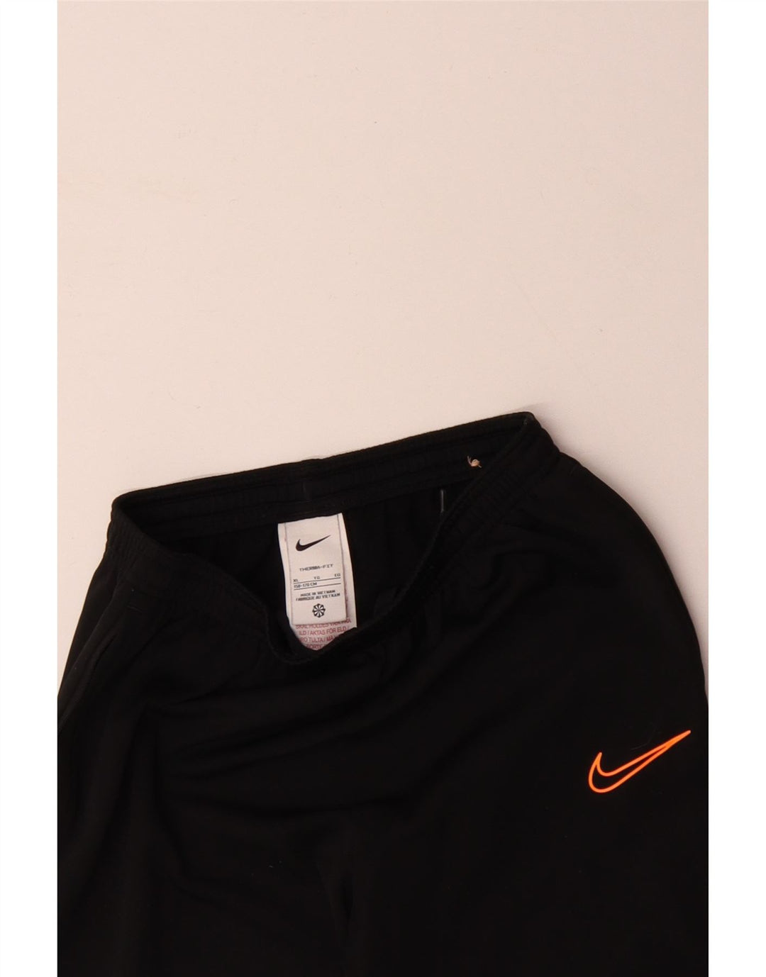 Παντελόνι αθλητικής φόρμας NIKE Boys Therma-Fit 13-14 ετών XL Μαύρο πολυεστέρα