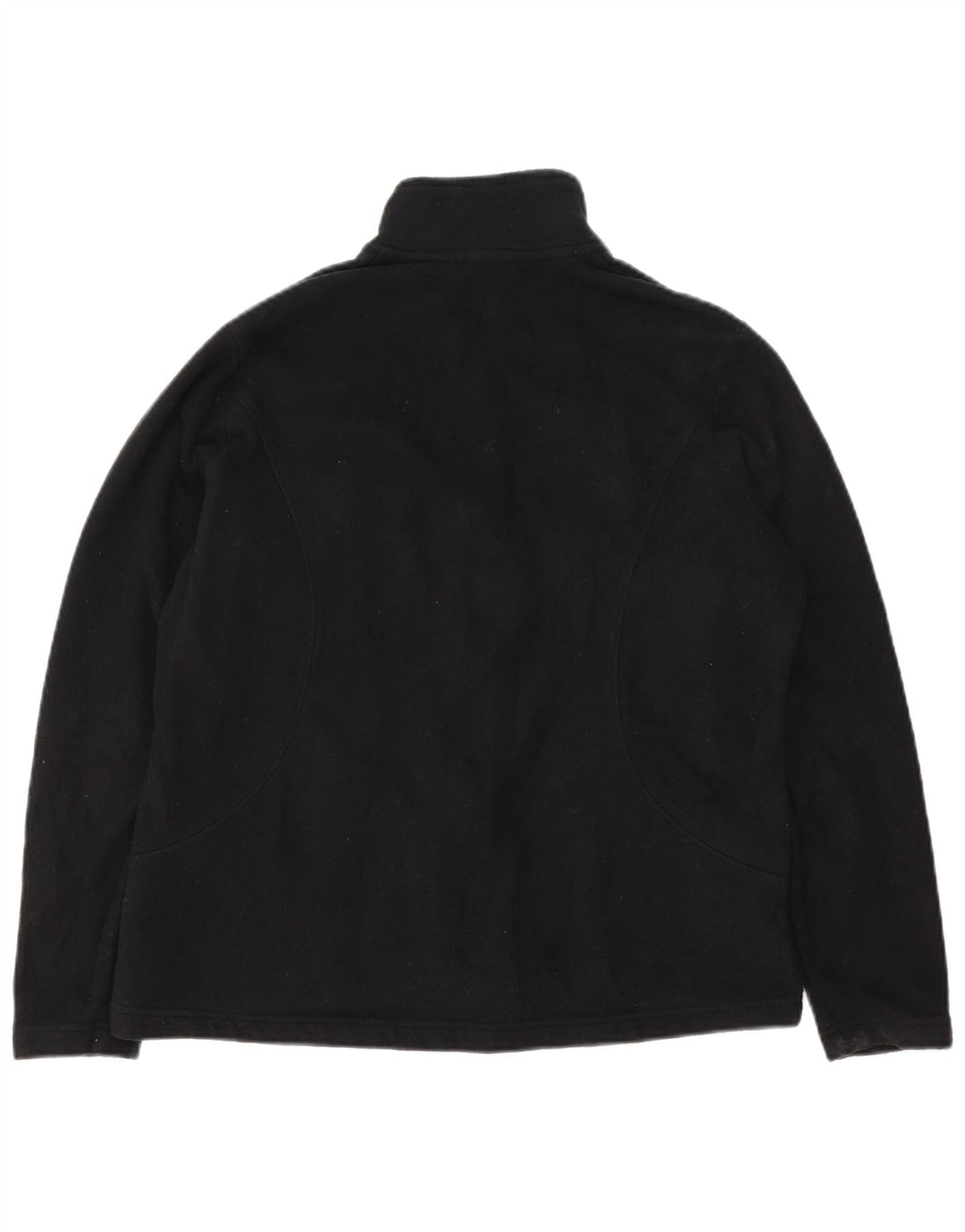 Marks & Spencer Γυναικείο Fleece Jacket UK 16 Large Black Polyester