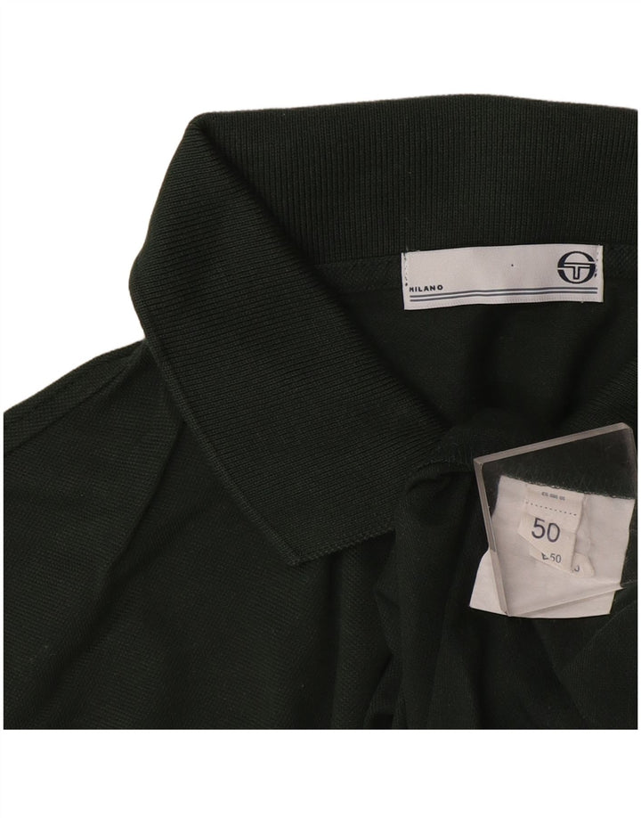 Sergio Tacchini Ανδρικό Πόλο Μπλουζάκι IT 50 Μεσαίο Πράσινο