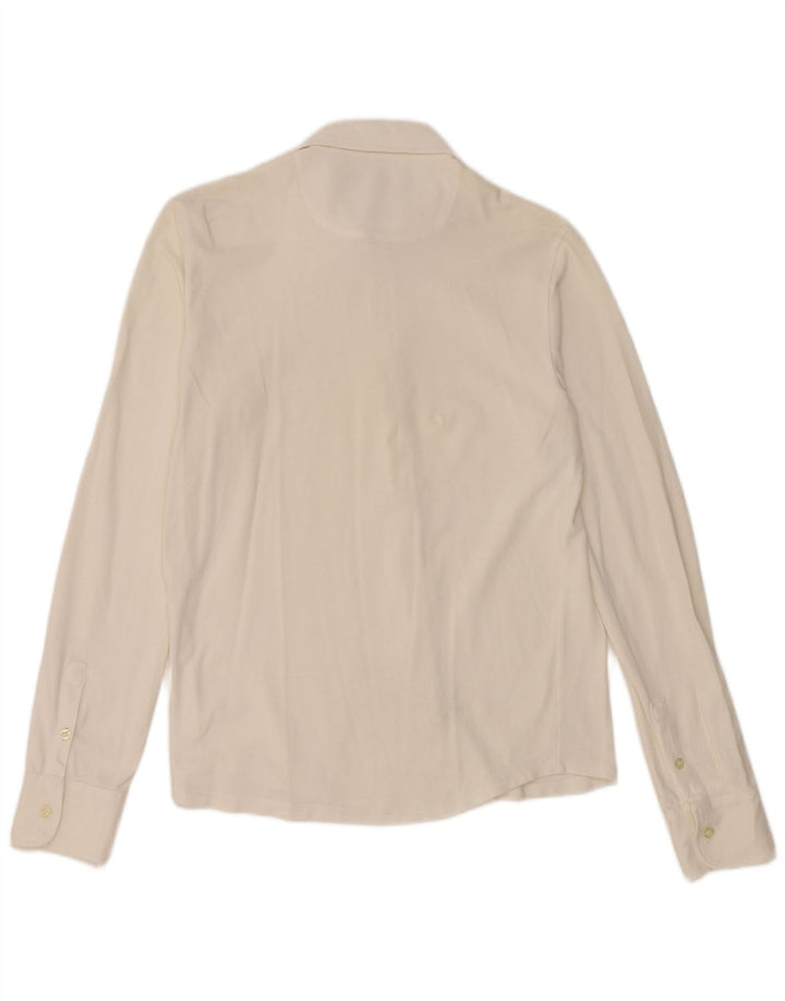 Ανδρικό πουκάμισο Brooksfield Slim Fit IT 48 Small White