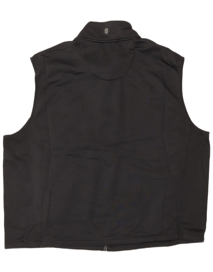 Ανδρική Αμάνικη αθλητική φόρμα Izod Top Jacket 3XL Μαύρο Πολυεστέρας
