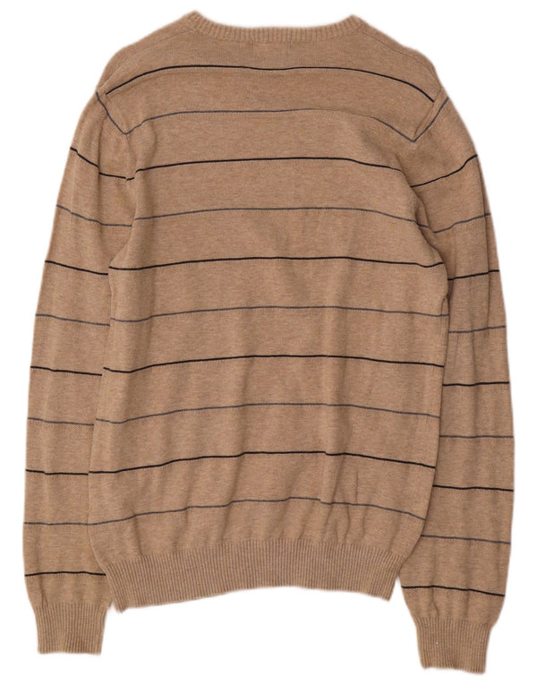 Ανδρικό πουλόβερ Marks & Spencer Blue Harbour Crew Neck Jumper Small Beige