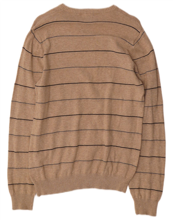 Ανδρικό πουλόβερ Marks & Spencer Blue Harbour Crew Neck Jumper Small Beige